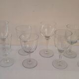 Chiseled glasses 60's