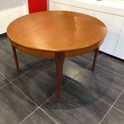 Round table "furniture tv paris" Scandinavian vintage, 1960s