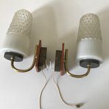 Pair of vintage 1960s sconces