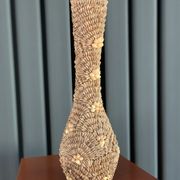 Vase années 60 coquillages collés