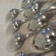 10 silver-plated coffee spoons by Christofle Rubans Louis XVI