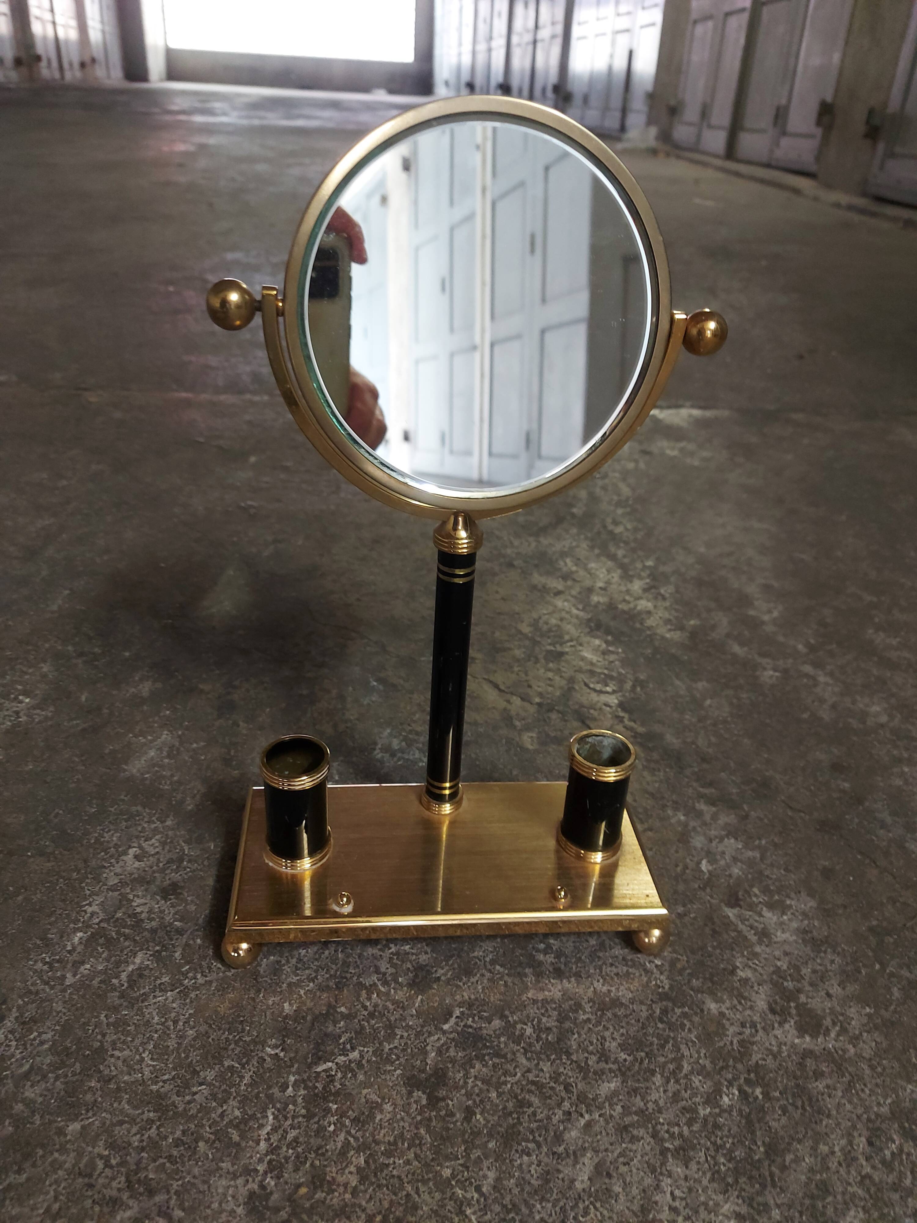 Miroir psyché de barbier