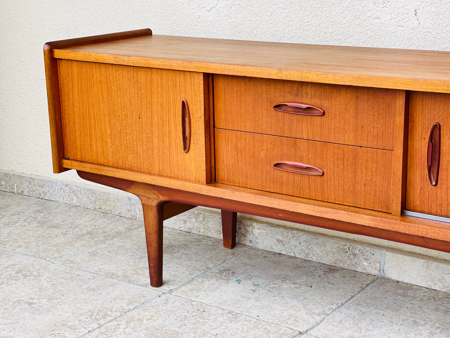 Scandinavian teak sideboard