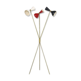 Lampadaire tripod dans le style des créations Italiennes des années 50