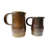 Pichets vintages en grès