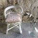 Fauteuil pour enfant en rotin