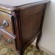 Small "crossbow" chest of drawers, Louis XV style, in walnut