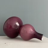 Holmegaard blown glass vase, Denmark 1960