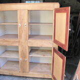 Blond oak buffet