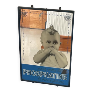 Miroir publicitaire Phosphatine