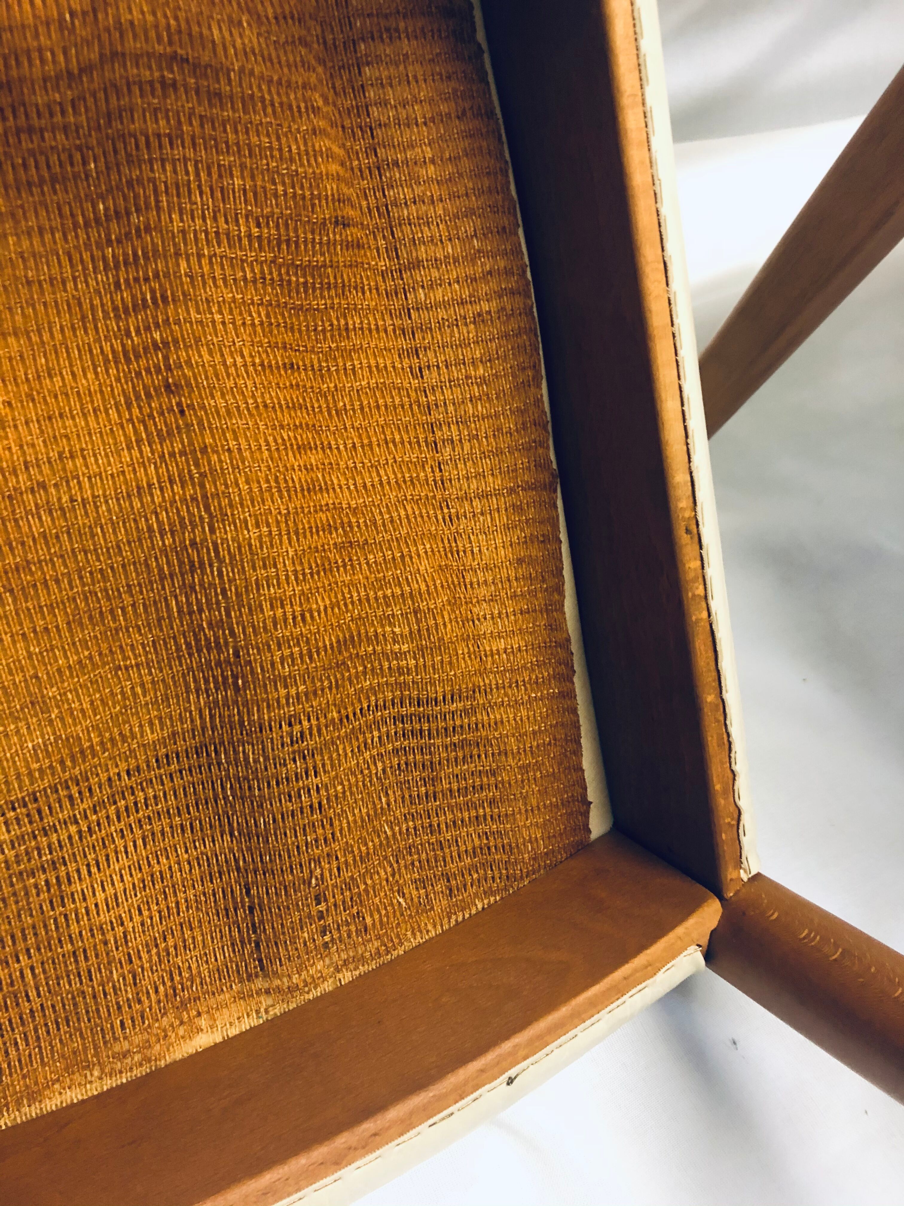 Lot of 4 danish chairs 1950