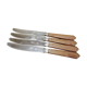 4 Art Deco knives monogram CR