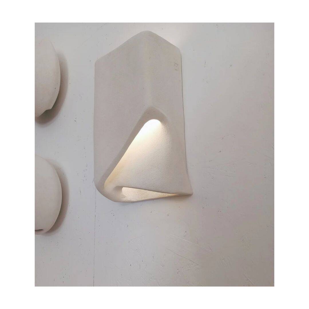 sculptural wall light