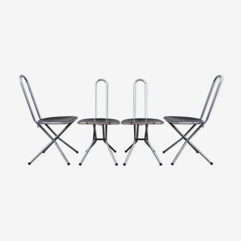 4 Folding chairs by Niels Gammelgaard for Ikea