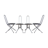 4 Folding chairs by Niels Gammelgaard for Ikea