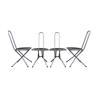 4 Folding chairs by Niels Gammelgaard for Ikea