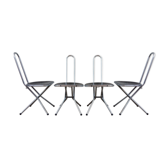 Set de 4 chaises pliantes de Niels Gammelgaard pour Ikea