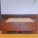 Vintage bed and bedside tables