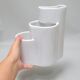 Vase Aster blanc Giotto Stoppino Fratelli Brambilla