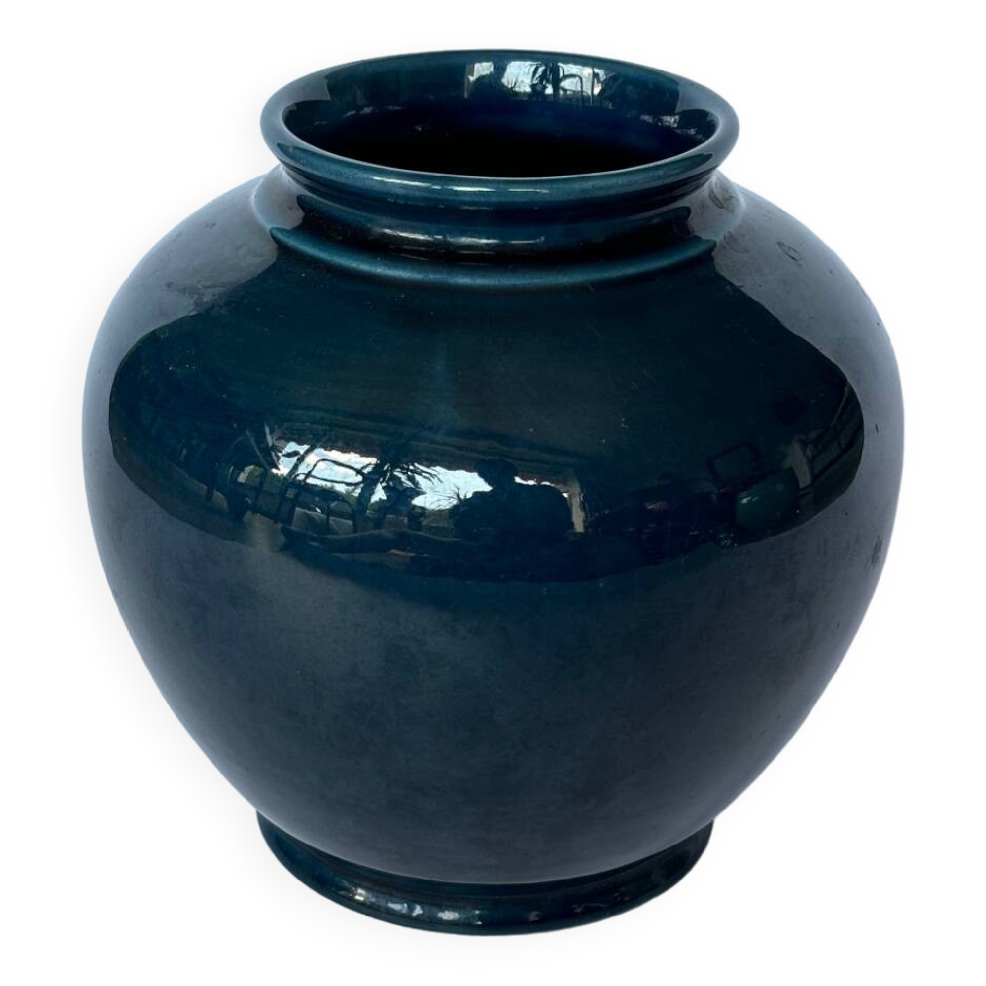Blue vase
