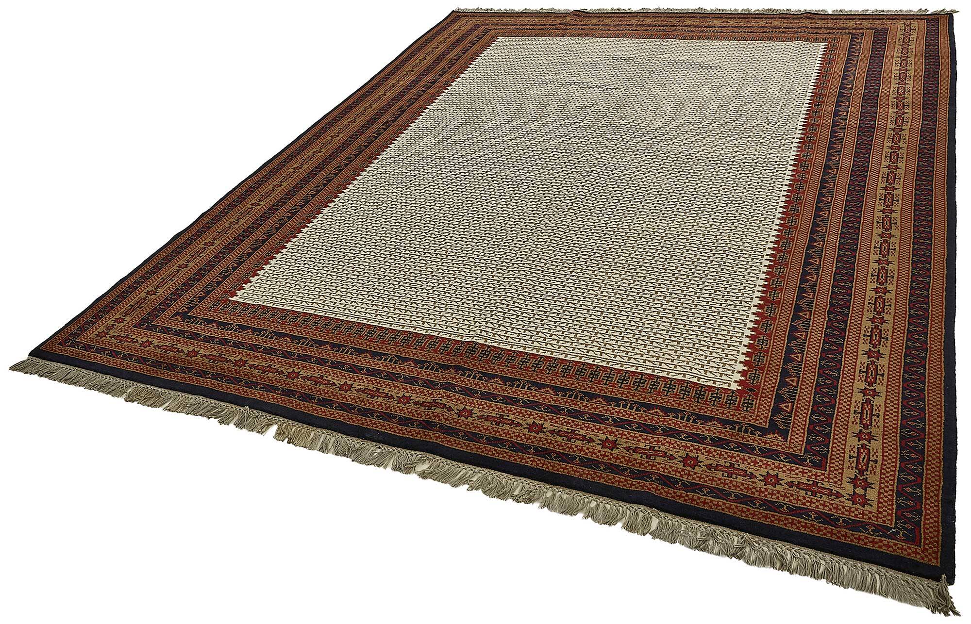 Turkish Handknotted Wool Oushak Rug 242 cm x 311 cm