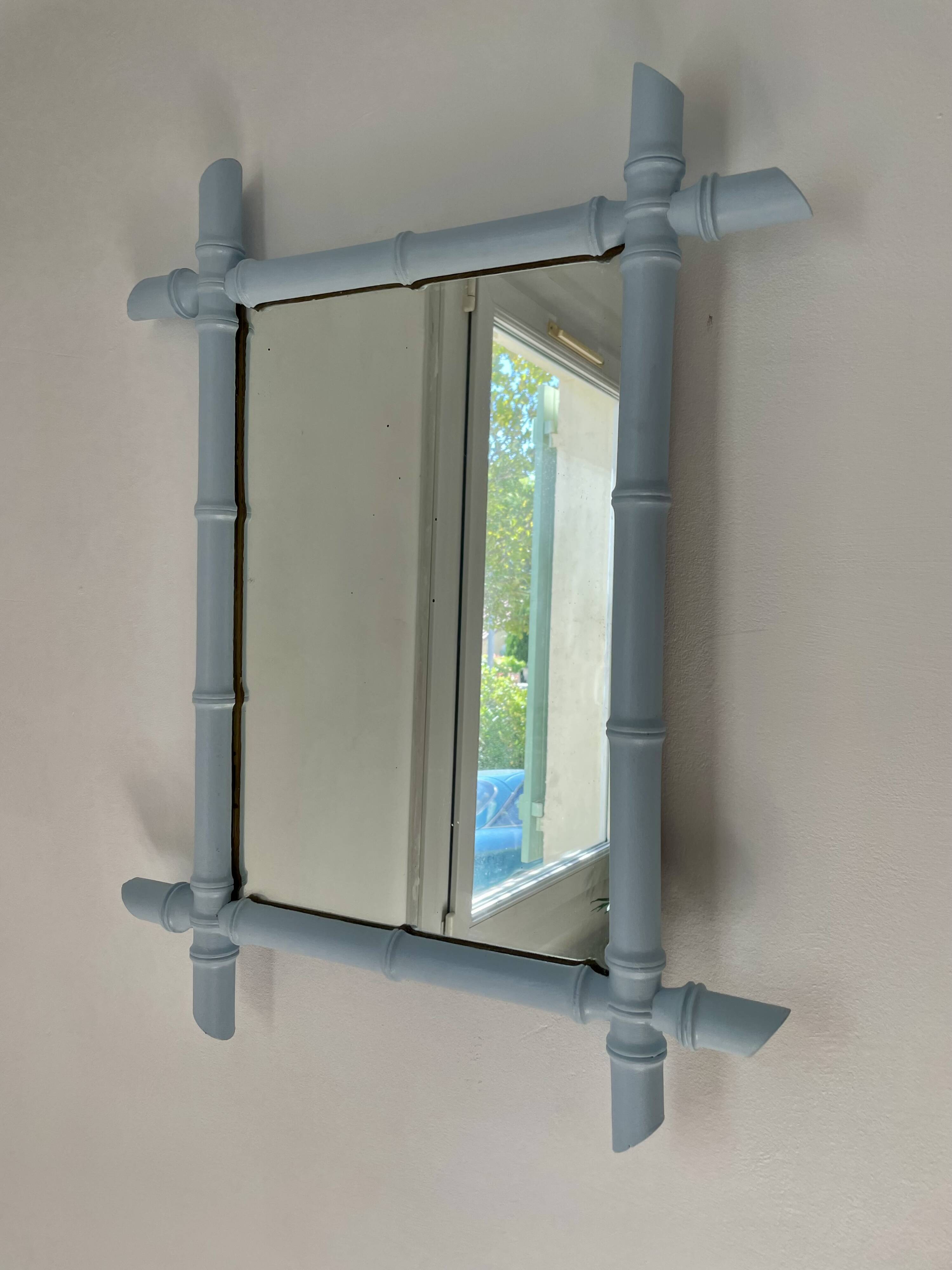 Bamboo mirror