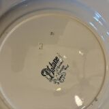 Set of 5 flat plates Saint Amand Terre de Fer