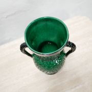 Vintage ceramic vase by Blanche Letalle for the Saint Clément factory
