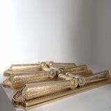 Gold door handles