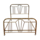 Double brass bed