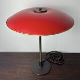 PH 1930 Table lamp with red copper shades by Poul Henningsen
