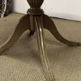 Empire style round table "lion's paws"