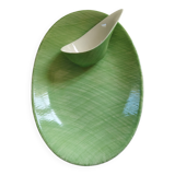 Dish and sauceboat Mistral Salins France