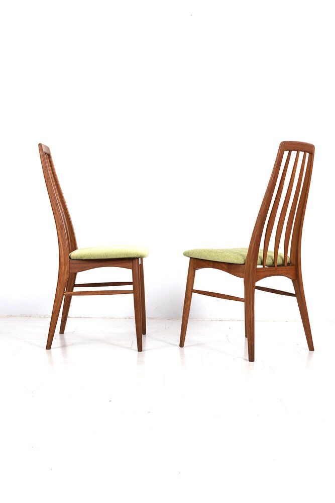 Set of Eva Chairs by Niels Koefoed