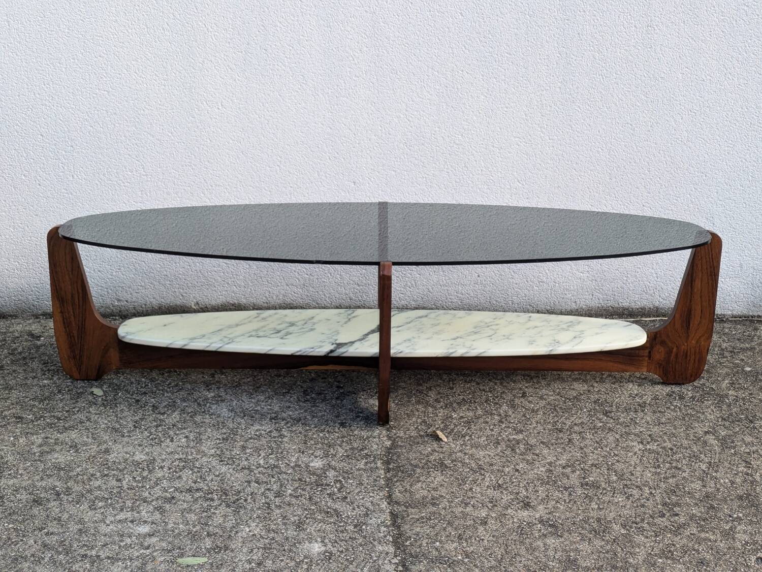 Coffee table by Hugues Poignant, 1960/70 vintage, France, Design