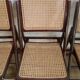 70s folding chairs canning chairs set of four