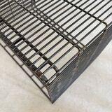 Graphic metal armchair