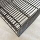 Graphic metal armchair