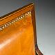 French armchair 19th century leather
