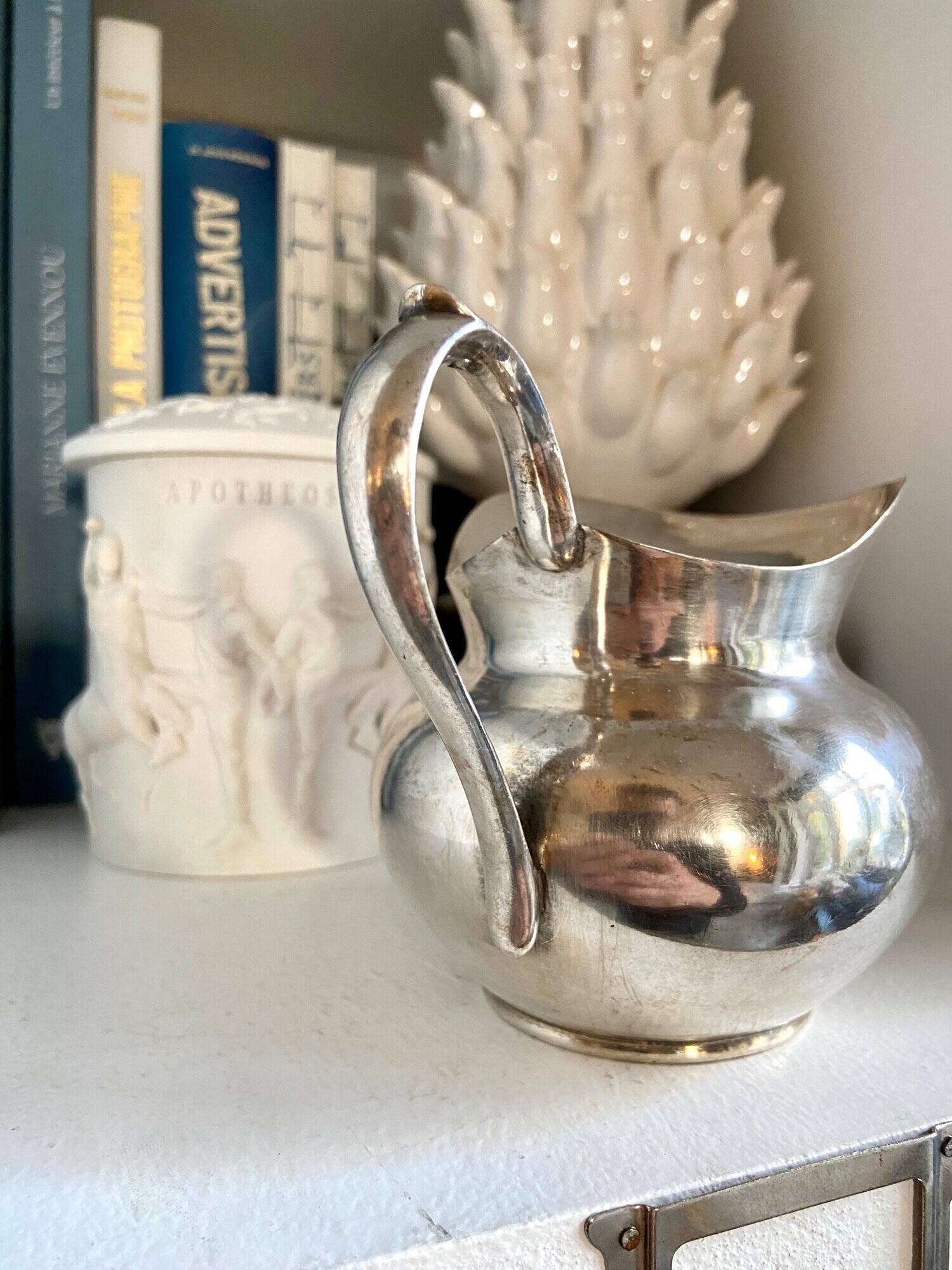 Pot à lait Christofle en métal argenté