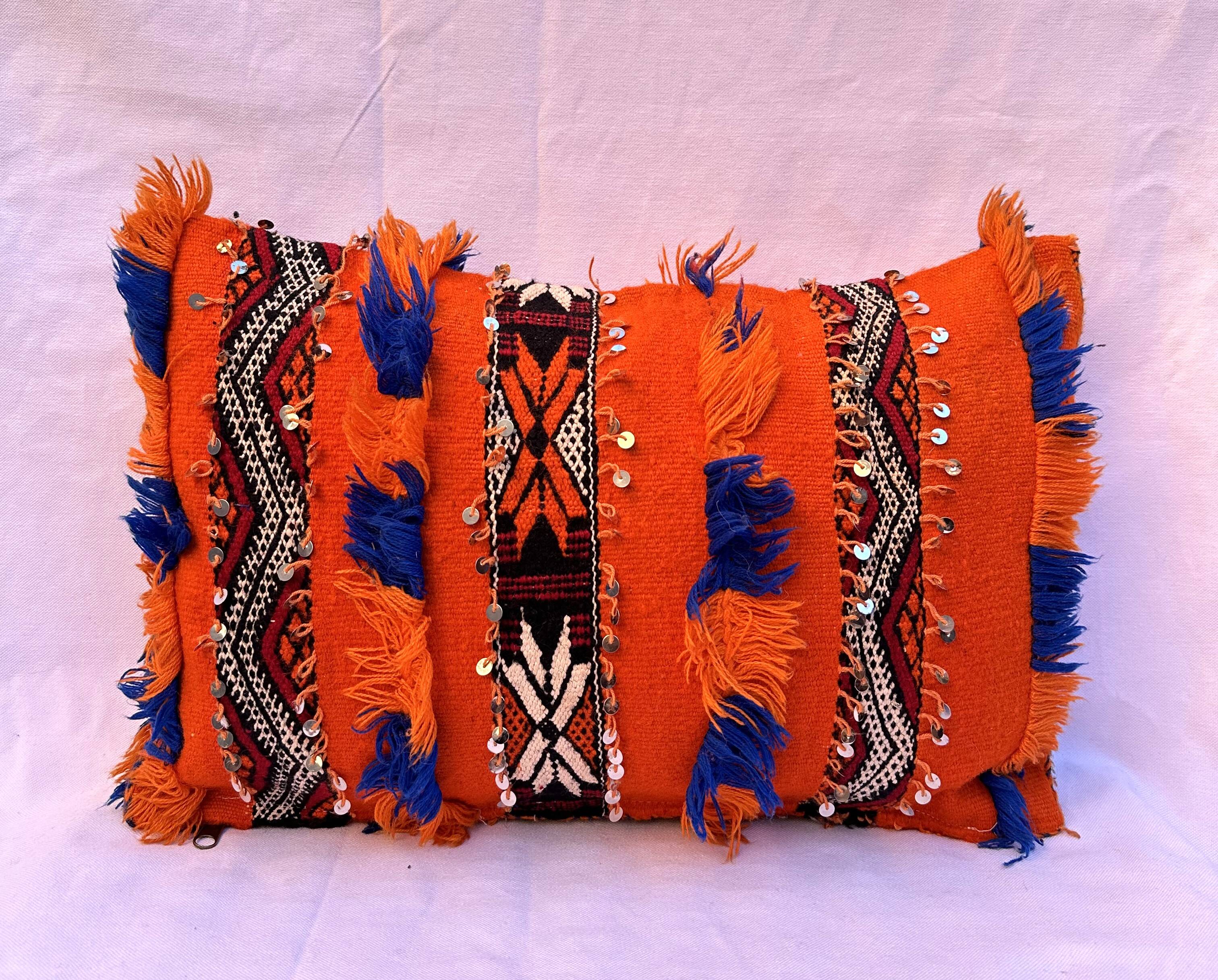 Moroccan Pillow Old Moroccan Cushion Berber Cushion Berber Cushion