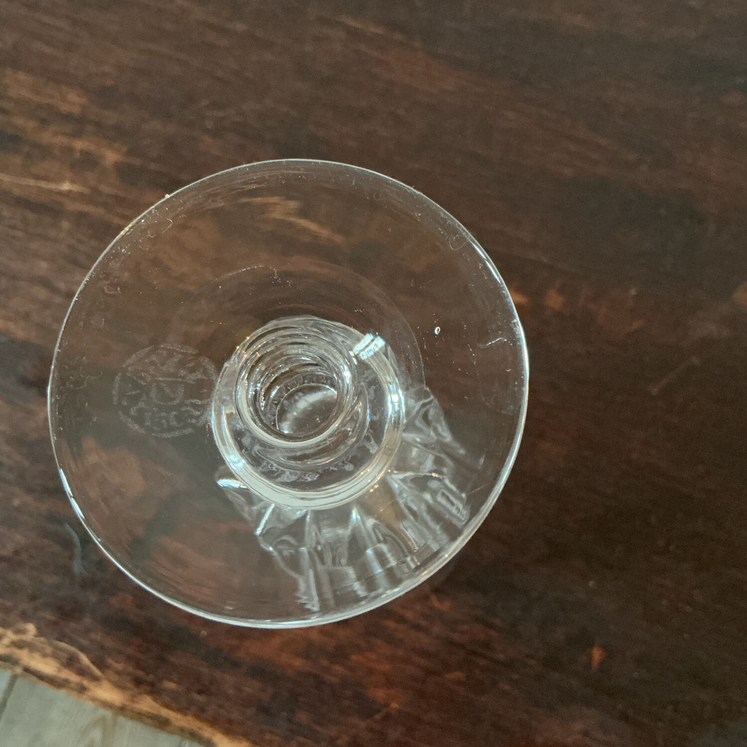 Baccarat crystal service