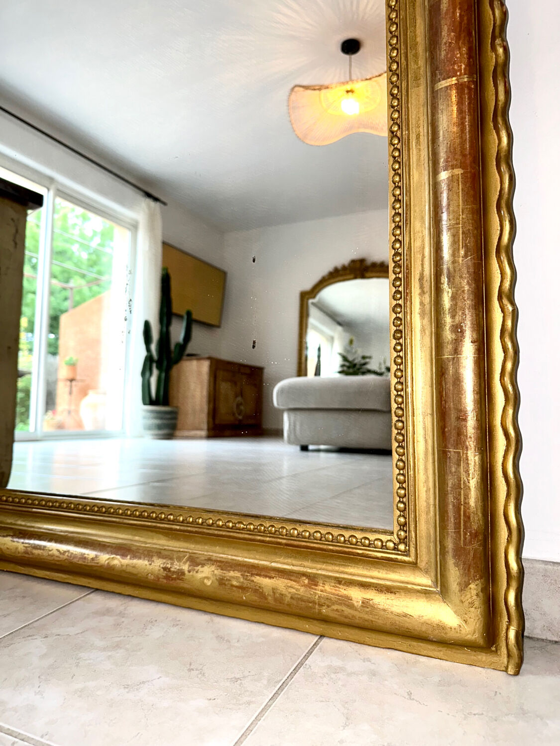 Old mirror Louis-Philippe