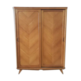Vintage cabinet sliding doors