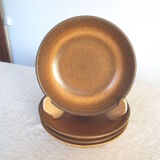 4 Longchamp stoneware hollow plates