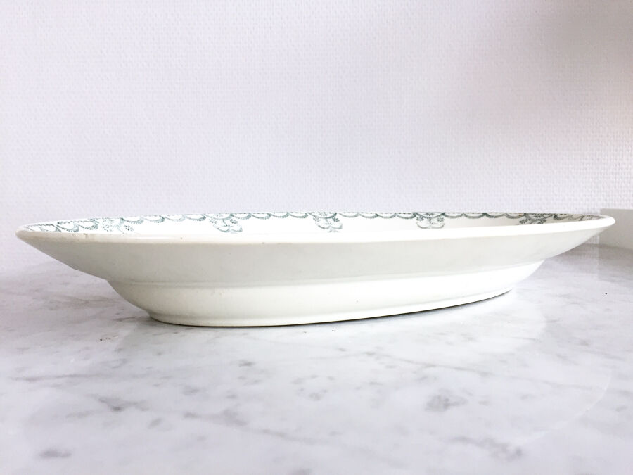 Oval dish "Moulin des Wolves", 1960