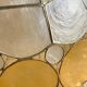 Abat-jour en nacre et laiton