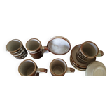 Vintage Stoneware Coffee Mugs