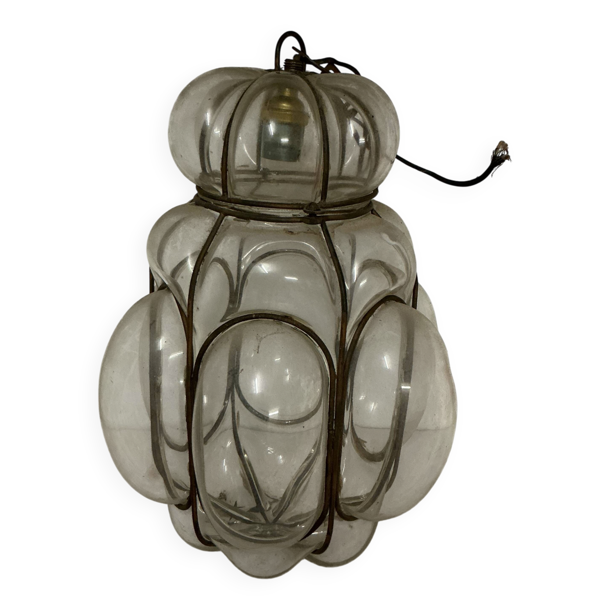 Venetian suspension - blown glass - Murano