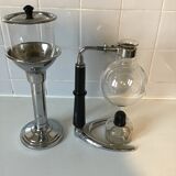 Cona vacuum coffee maker complete with its chrome tulip holder in good condition makes an excellent